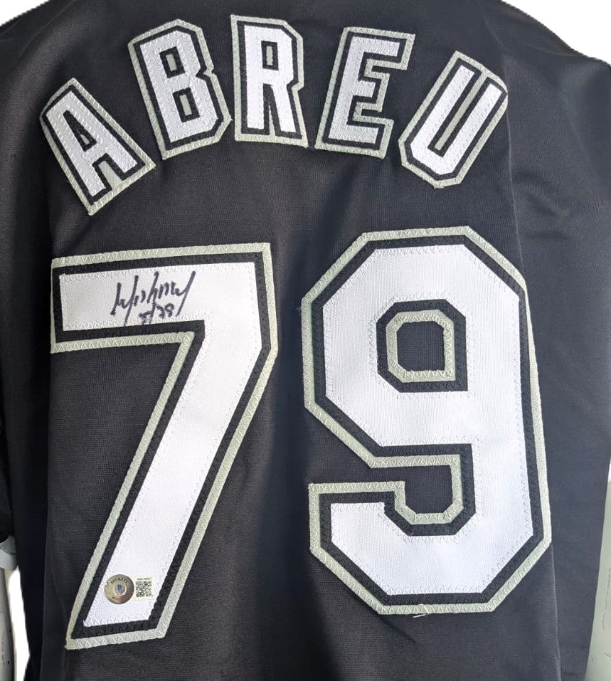 José Abreu Playera Chicago White Sox Autografiada Certificada por Beckett WS76667