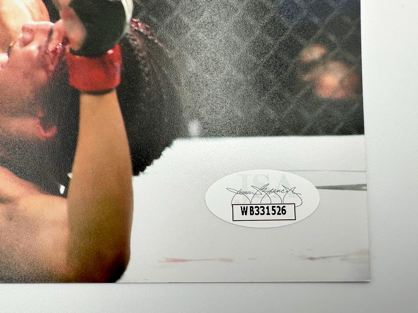 Amanda Nuñez “The Lioness” UFC Fotografía Autografiada certificada por JSA WB331526