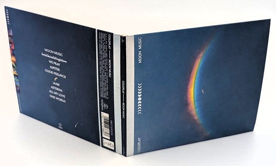 Coldplay Cd Autografiado por 4 integrantes y enmarcado autenticado por AY80851