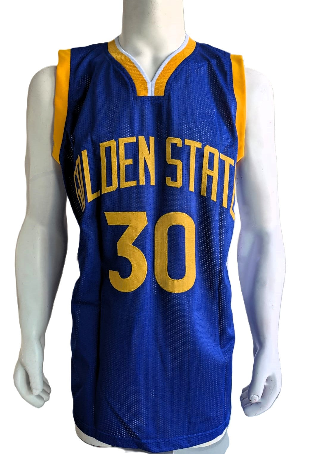 Stephen Curry Playera Golden State autografiada firma autentificada por la compañía JSA con el número AL17312.