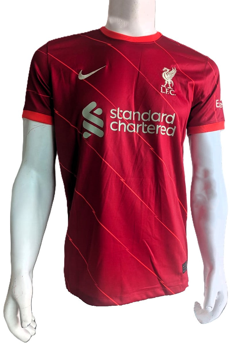 Diogo Jota Playera Liverpool FC autografiada firma autentificada por la compañía Beckett con el número BC49953.