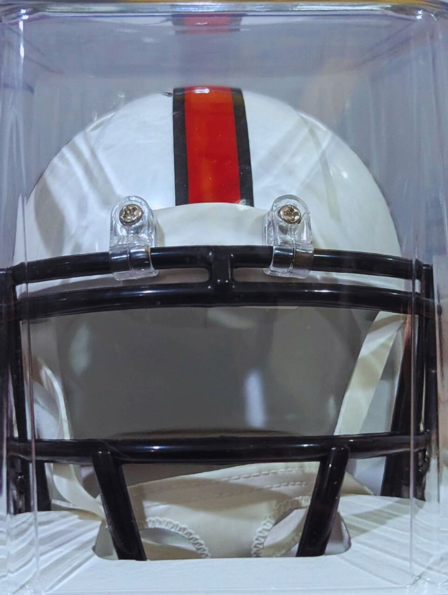 O.J. Simpson Mini Casco firmado Hall of Fame certificado JSA WA221316.