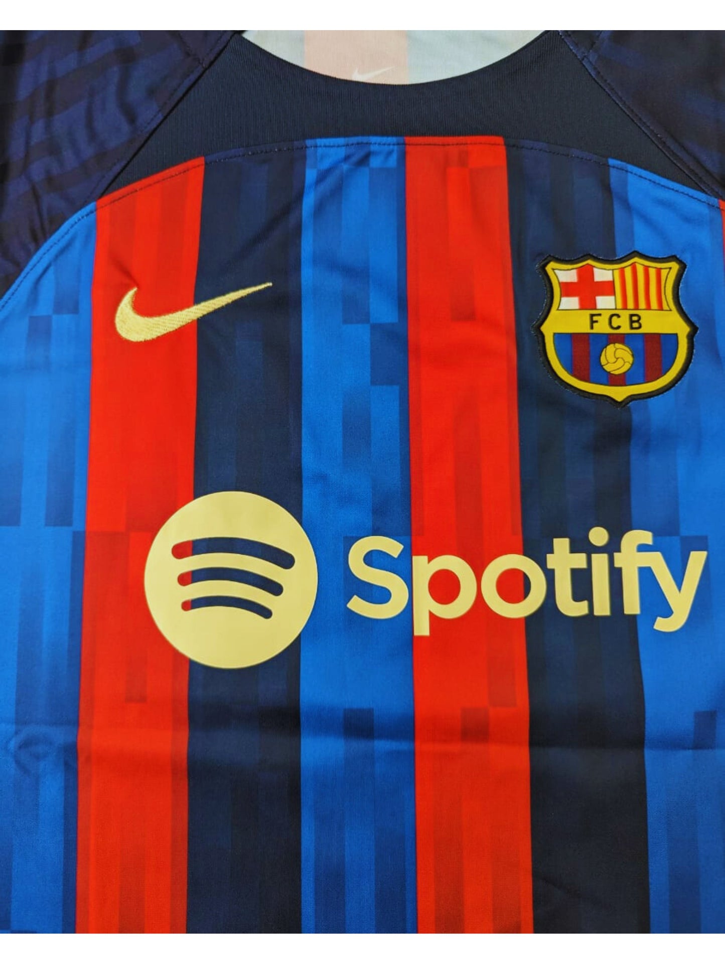 Raphinha Playera FC Barcelona autografiada firma autentificada por la compañía Beckett con el número BH062196.