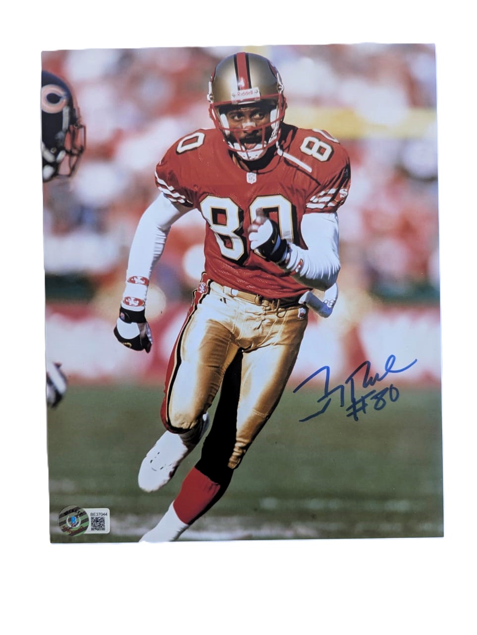 Joe Montana y Jerry Rice Fotografías autografiadas Enmarcadas 49ers Autenticadas por Beckett BF78805 y BE37044