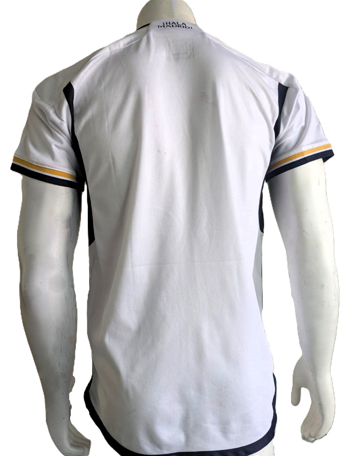 Jude Bellingham Playera Real Madrid autografiada, firma certificada por Beckett BL91745