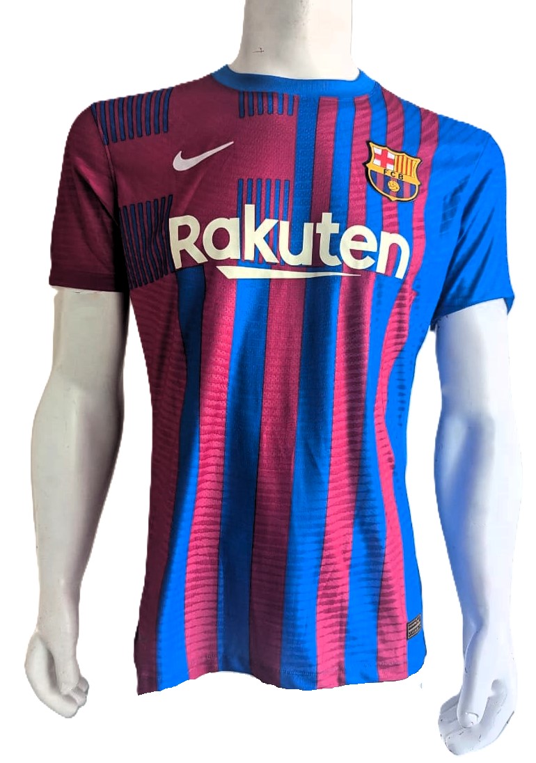 Sergio Kun Agüero Playera FC Barcelona autografiada firma autentificada por la compañía Beckett