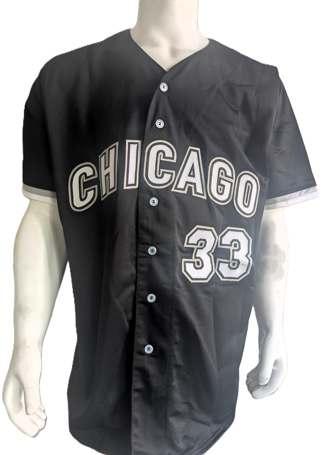 Lance Lynn Playera Chicago autografiada firma autentificada por la compañía Beckett con el número WX49397.