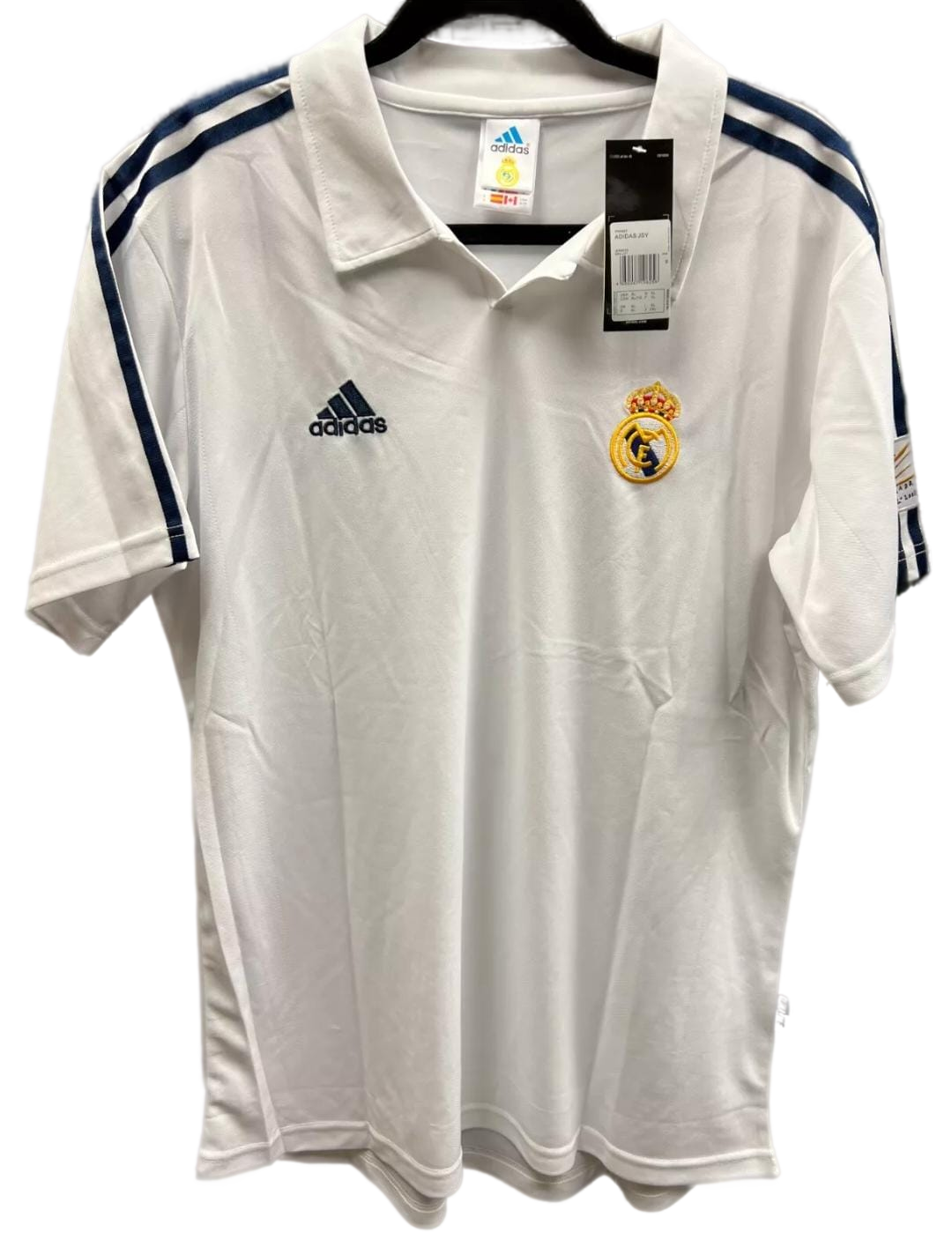 Raúl González Playera Real Madrid autografiada firma autentificada por la compañía JSA con el número AJ22370