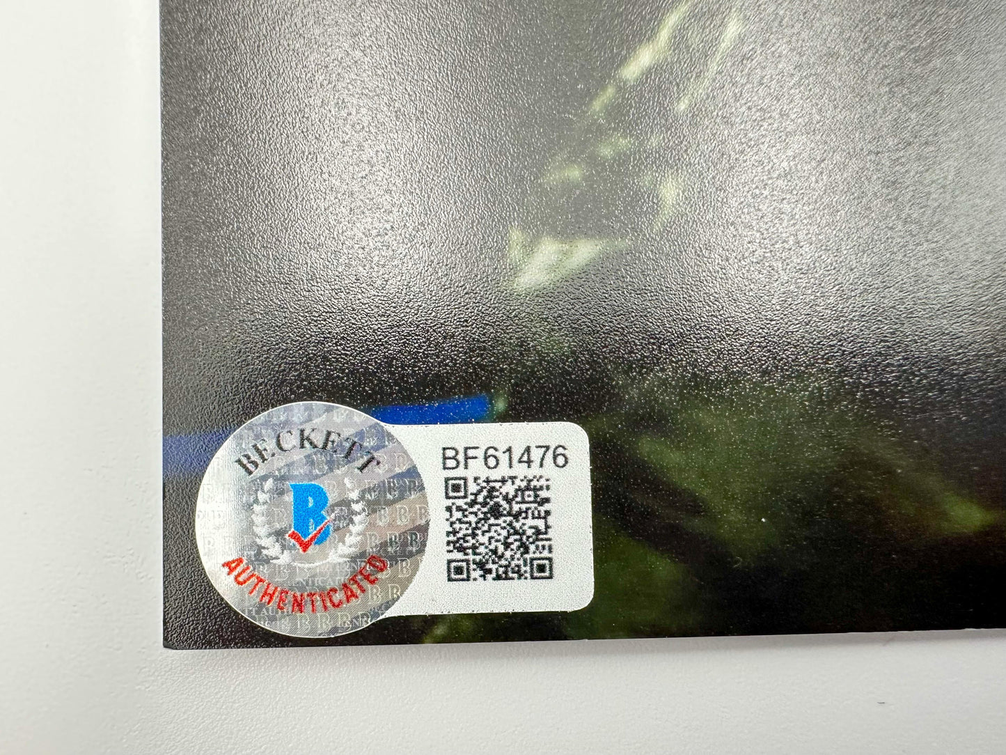 Mike Tyson Fotografía autografiada, firma certificada por la compañía Beckett con el número BF61476.