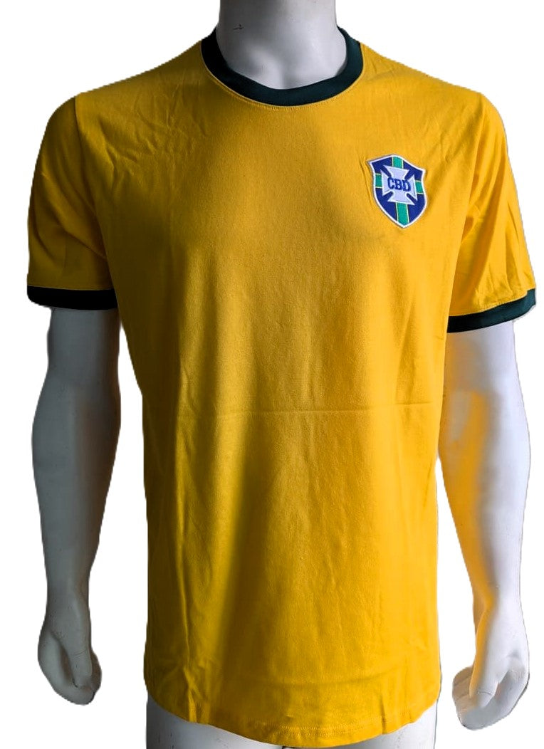 Pelé Playera Brasil Autografiada Certificada por PSA 7A23635.