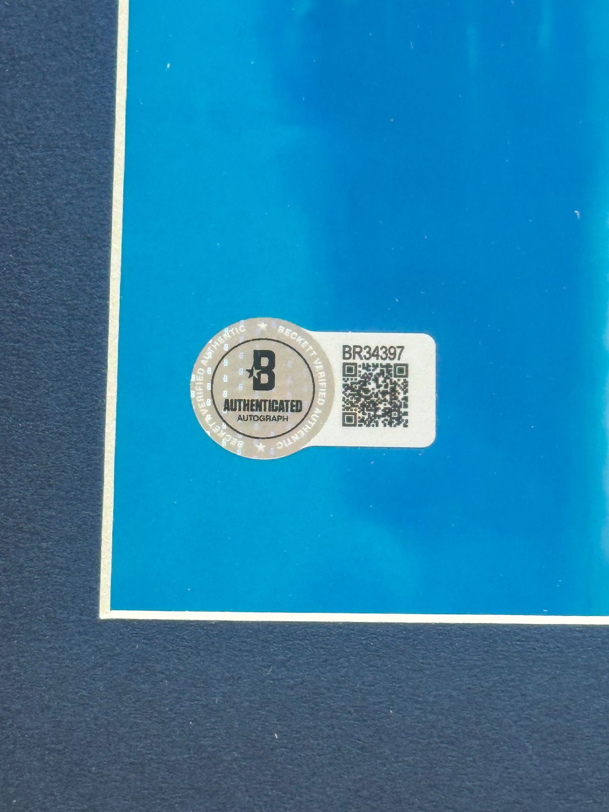 Michael Phelps Fotografía Autografiada Enmarcada firma certificada por Beckett BR34397