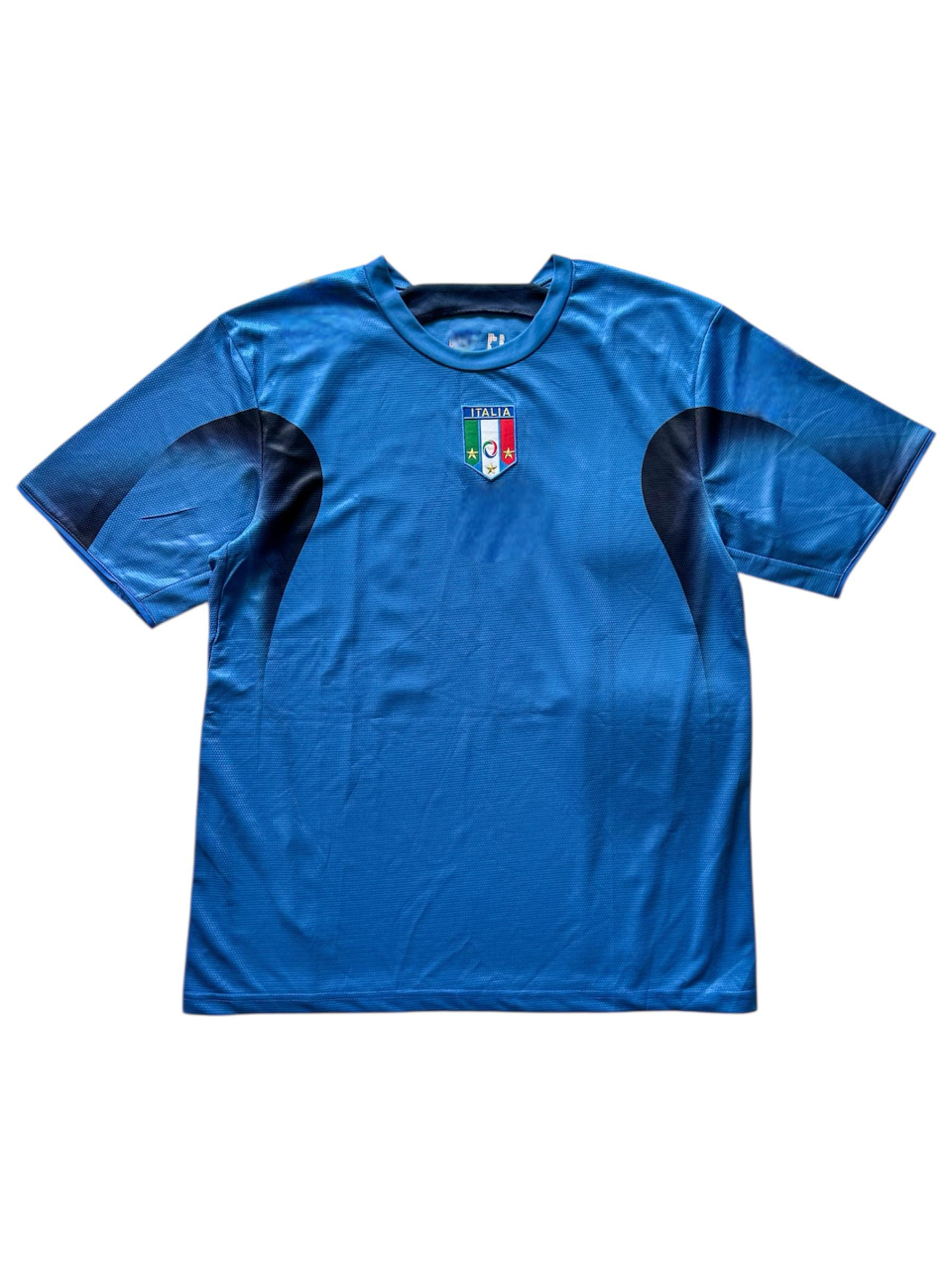 Andrea Pirlo Playera Italia autografiada, firma certificada por la compañía Beckett con el número BQ46096