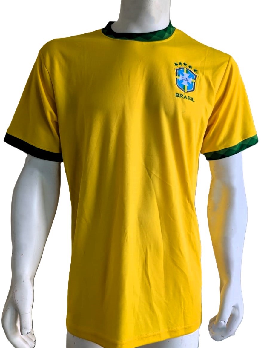 Rodrygo Playera Brasil autografiada, firma certificada por la compañía Beckett con el número WS05935.