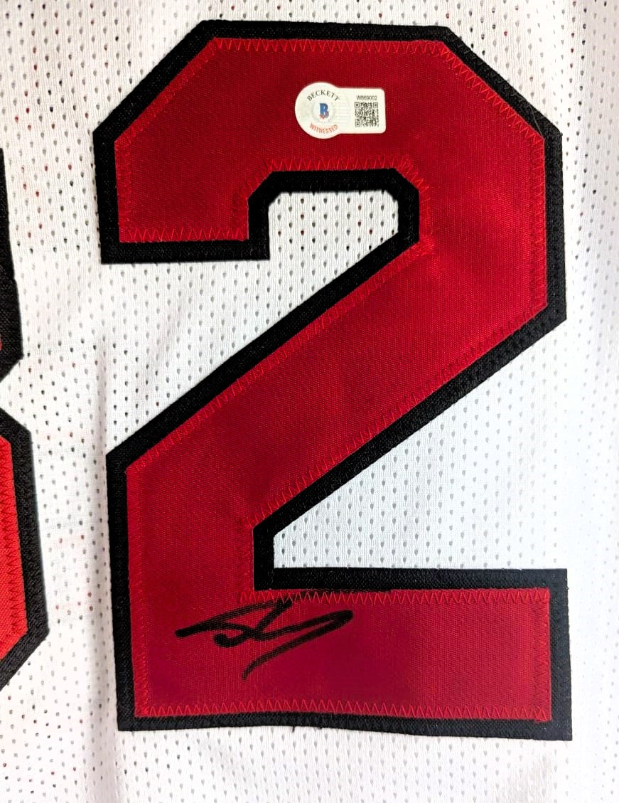 Shaquille O’Neal Playera Miami Heat Autografiada Certificada por Beckett W869002.