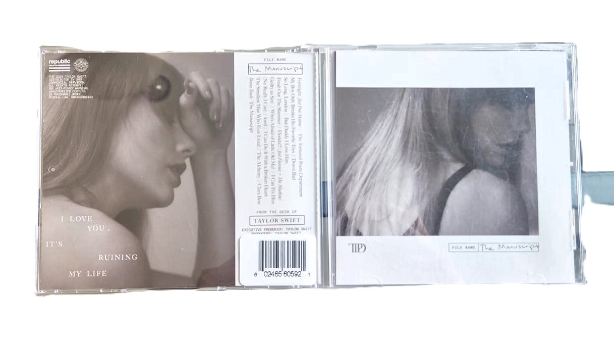 Taylor Swift Cd Autografiado, firma autenticada por JSA con número AY57155