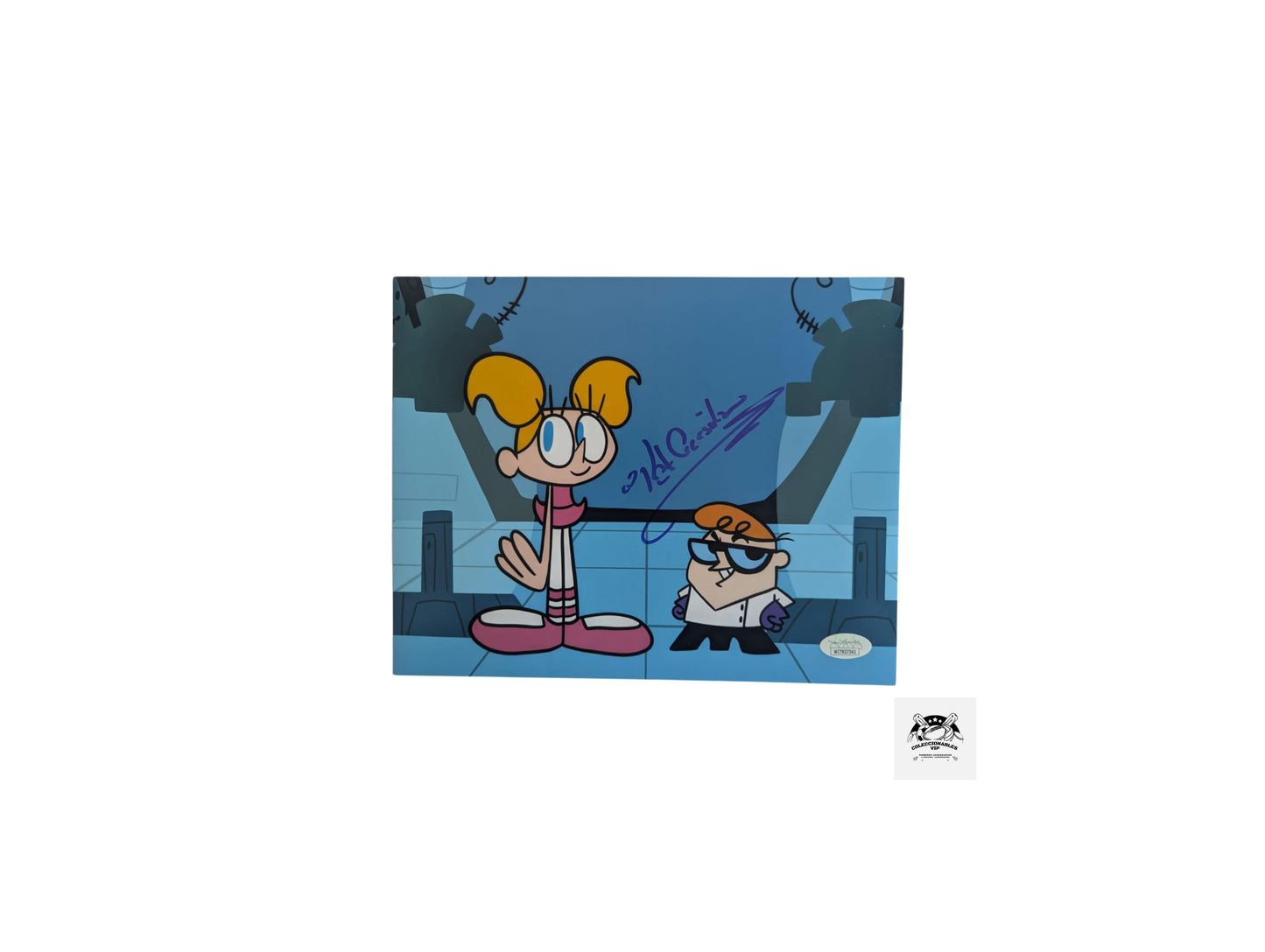 Kat Cressida voz de Dee Dee del Laboratorio de Dexter certificado JSA WIT937341