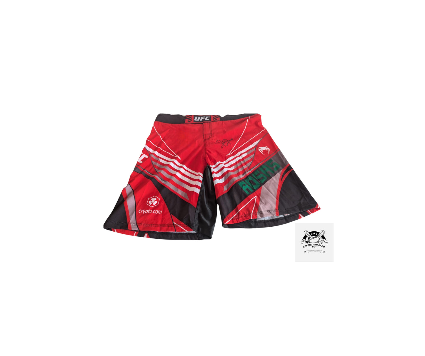 Raul Rosas Jr. shorts Venum autografiado firma certificada por PSA 2C31818