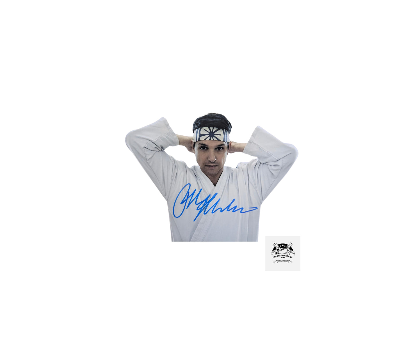 Ralph Macchio Karate Kid foto autografiada firma certificada por Beckett WS84172