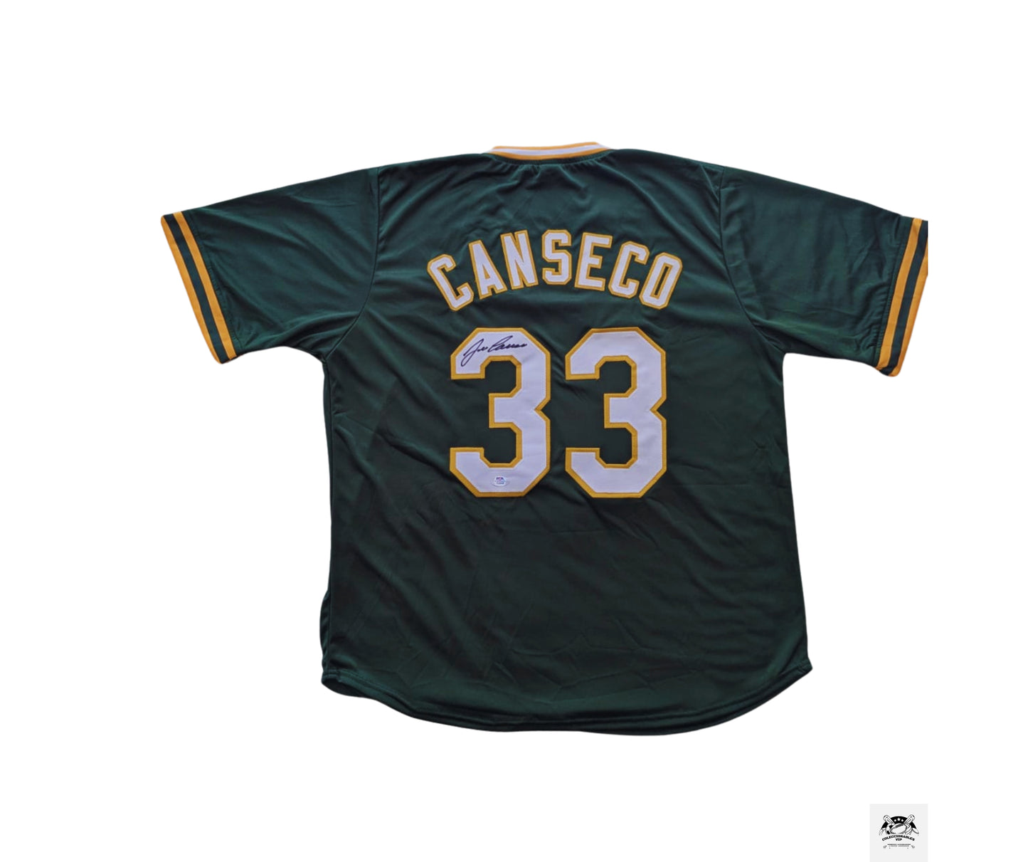 José Canseco playera MLB Oakland Athletics autografiada certificada por PSA 1C38438