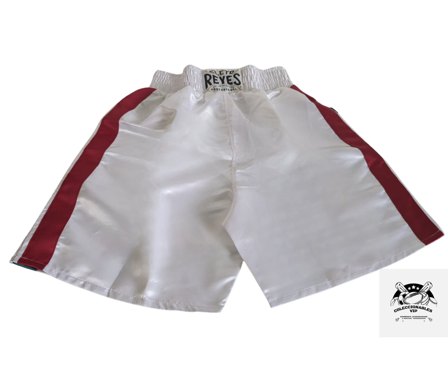 Julio Cesar Chávez shorts Cleto Reyes autografiado firma certificada por Beckett BH79415