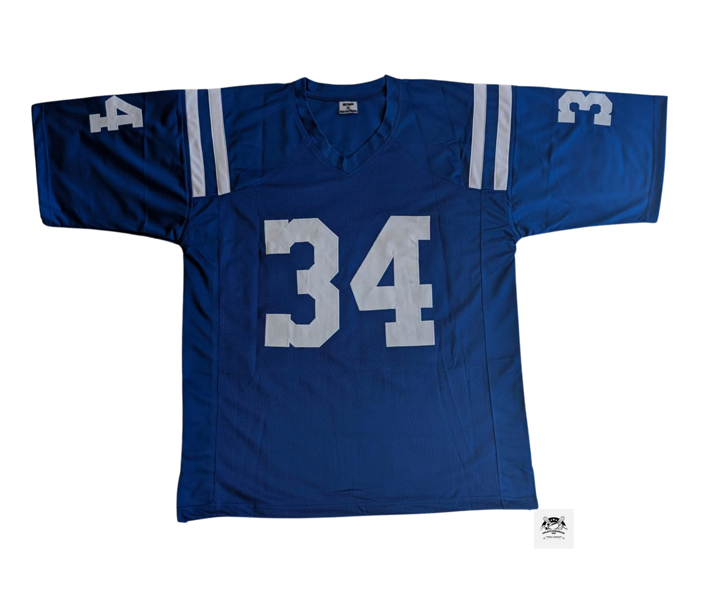 Isaiah Rodgers playera azul autografiada certificado JSA WIT991336
