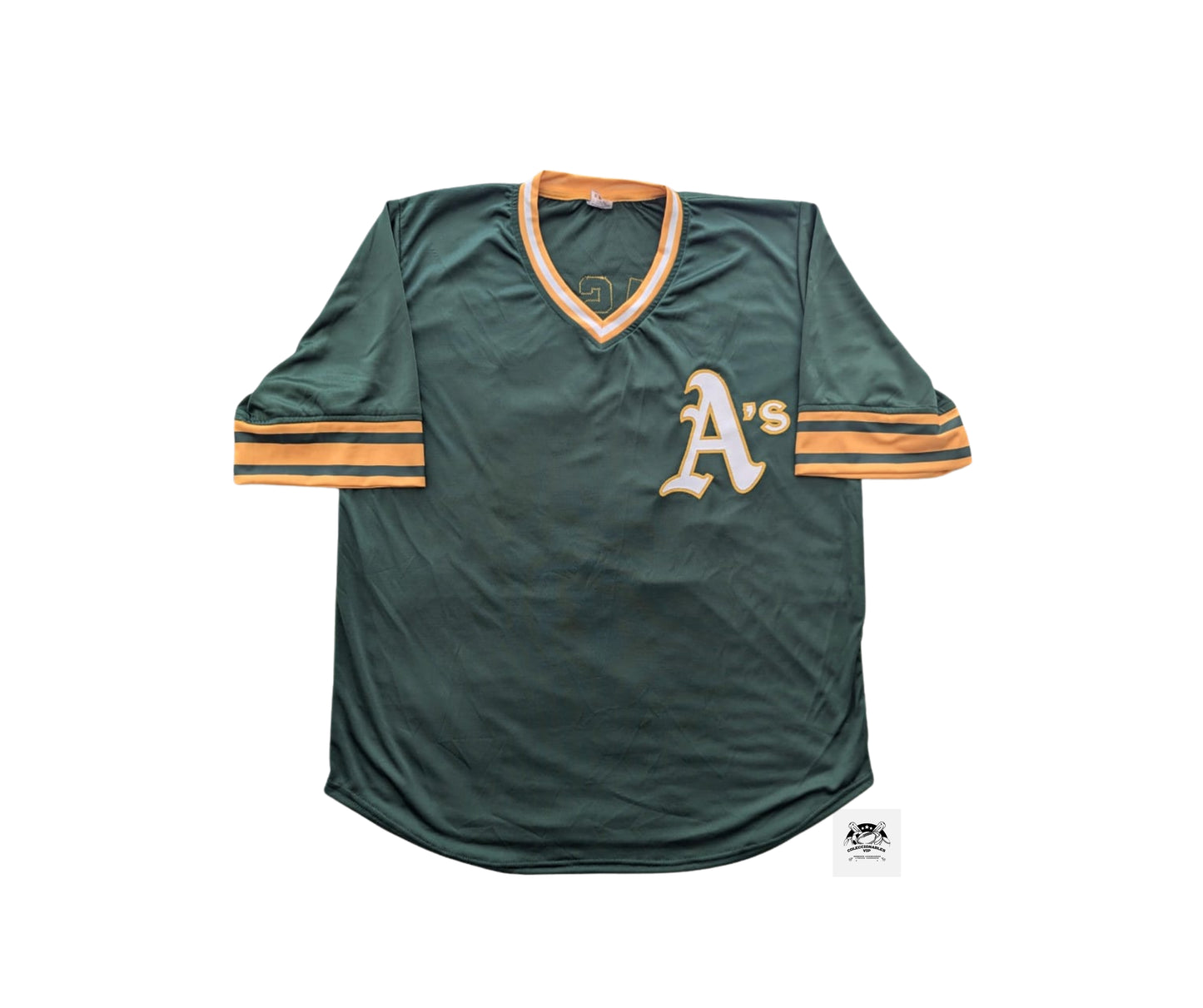 José Canseco playera MLB Oakland Athletics autografiada certificada por PSA 1C38438