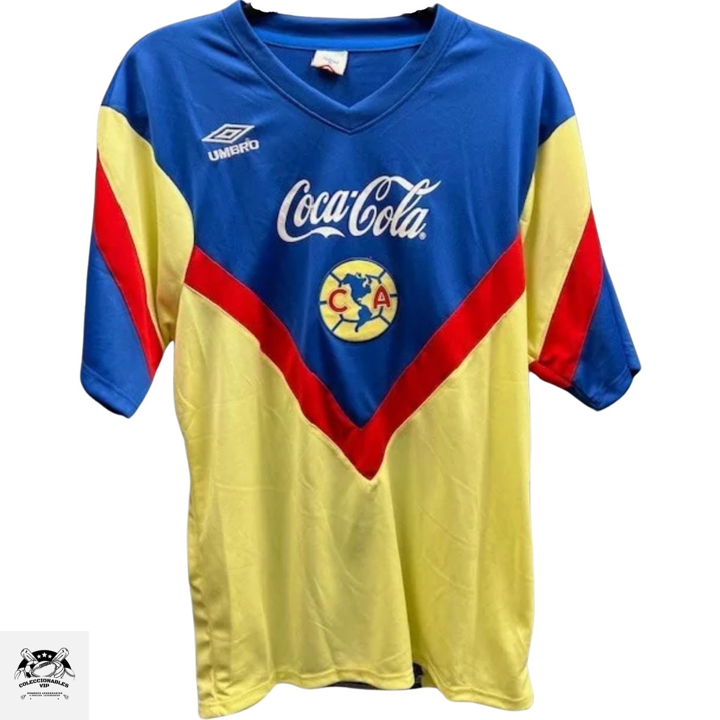 Luis Roberto Alvez "Zague" Playera América autografiada firma autentificada por la compañía JSA