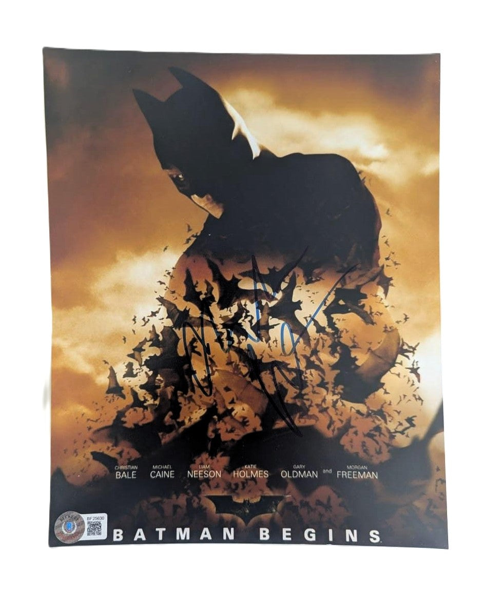 Christian Bale “Batman” Fotografía Autografiada firma certificada por Beckett BF25630