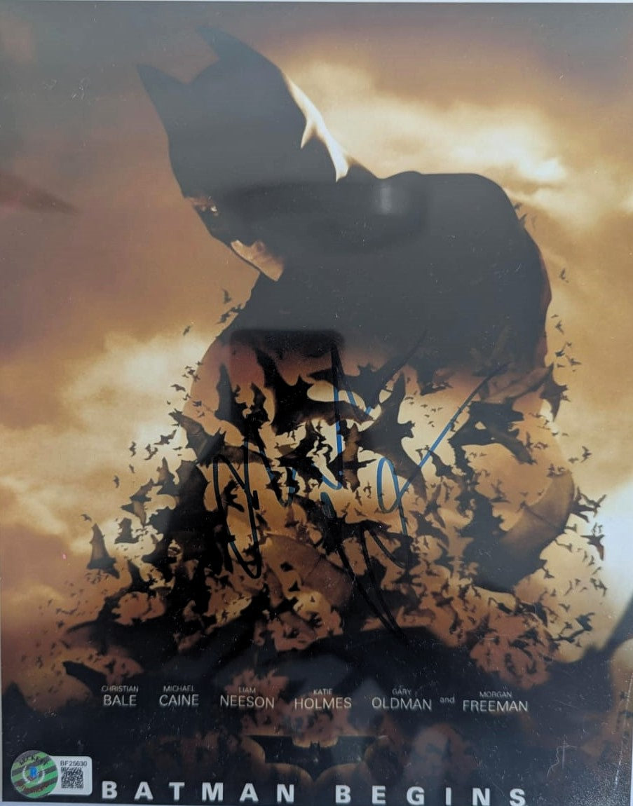 Christian Bale “Batman” Fotografía Autografiada firma certificada por Beckett BF25630