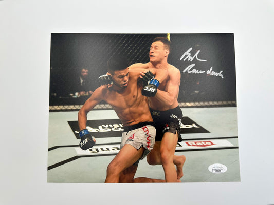 Brandon Moreno Fotografía Autografiada UFC certificado JSA CE90193.