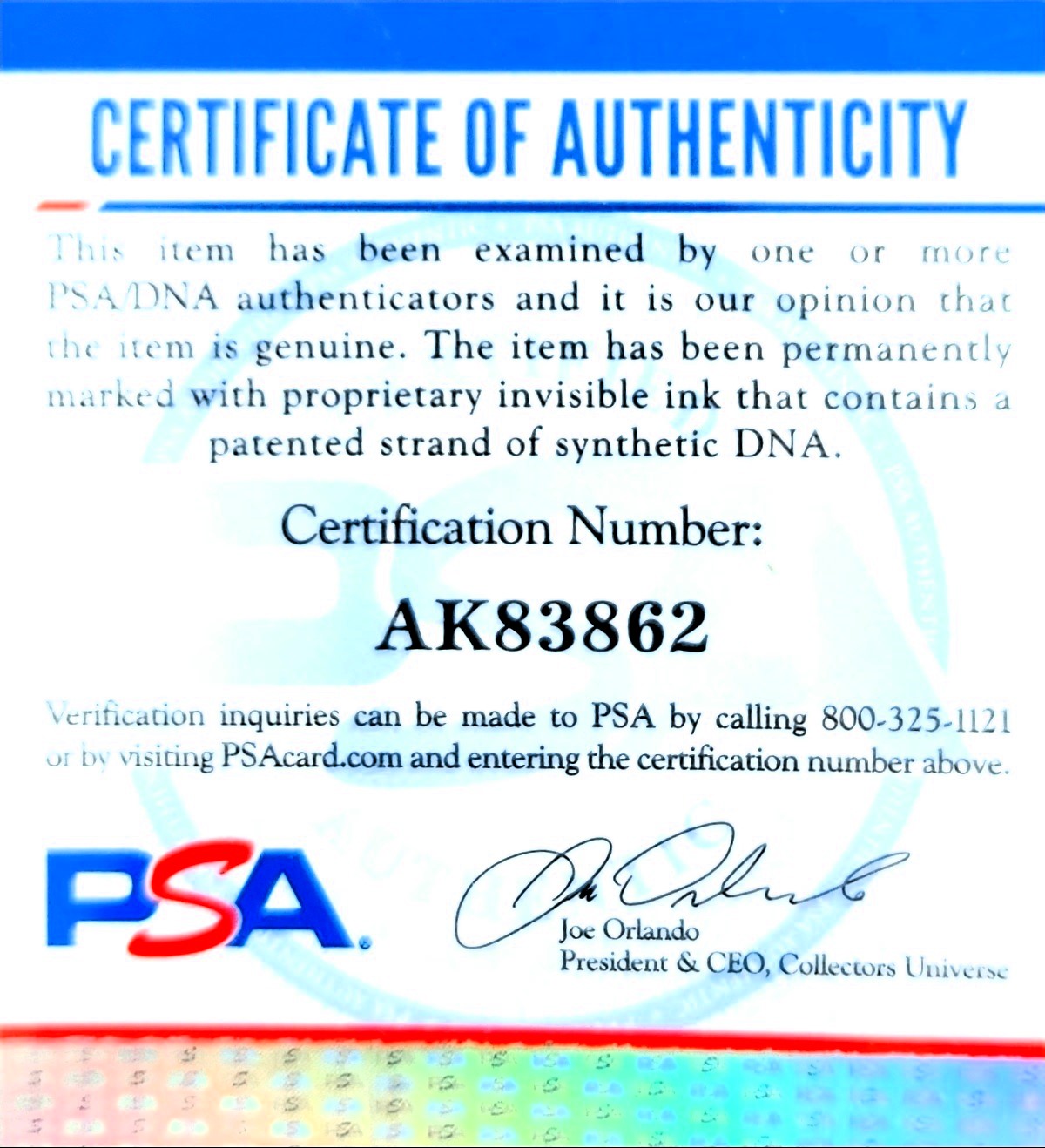 “Magic” Johnson Hall Of Fame Lakers Fotografía Autografiada firma certificada por PSA AK83862