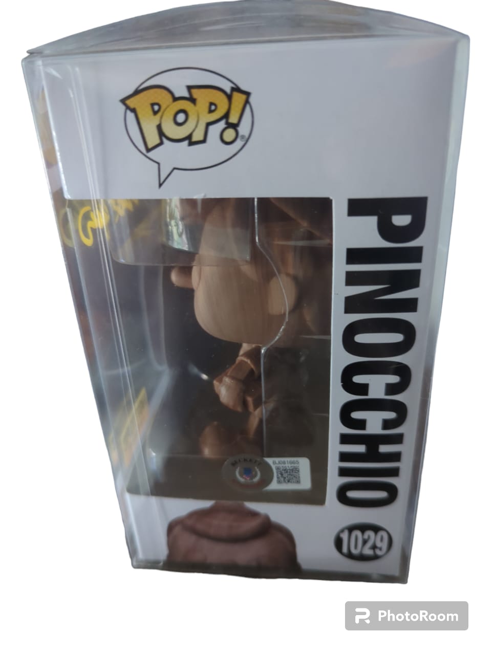 Funko pop Pinocchio 1209 Hot Topic Exclusive (Autografiado)