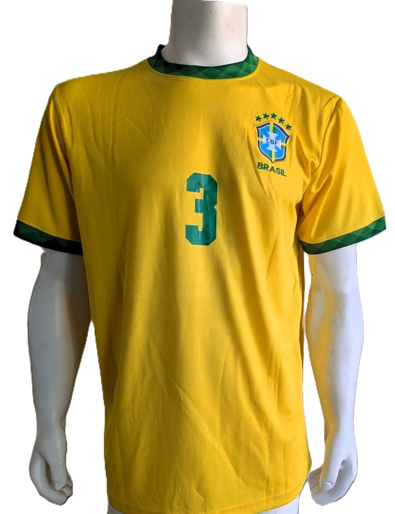 Thiago Silva playera Brasil autografiada certificada por Beckett WS00029