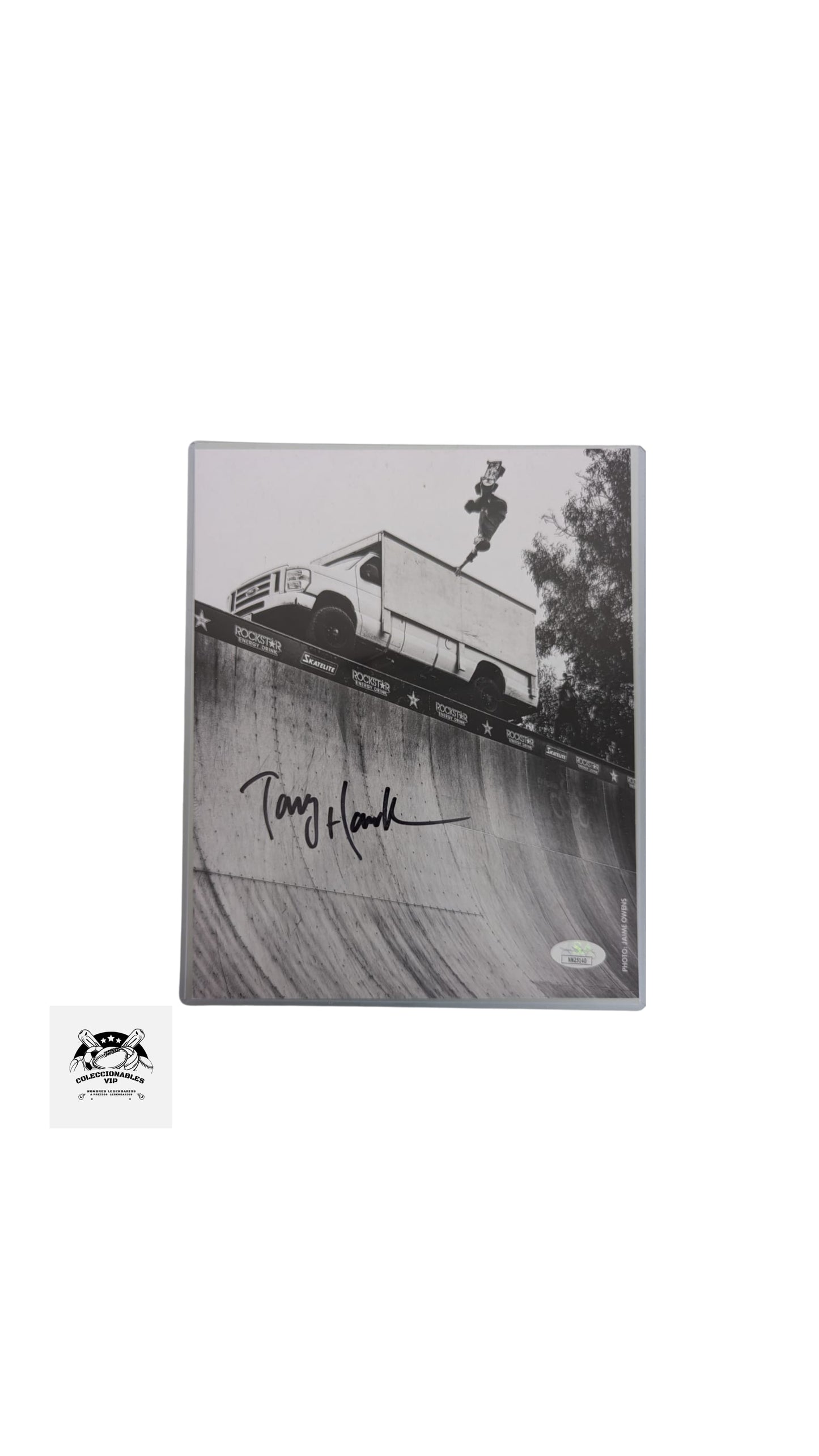 Tony Hawk fotografía autografiada certificada por JSA NN25140