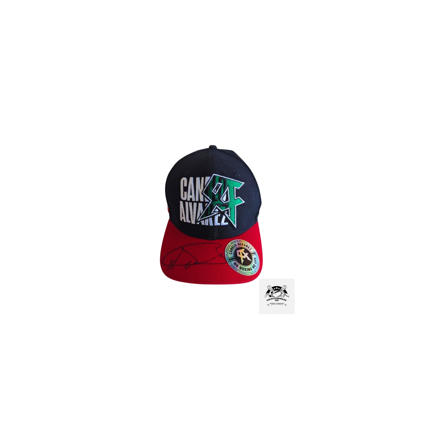 Saúl “Canelo” Álvarez Gorra autografiada firma certificada por Beckett AB07874
