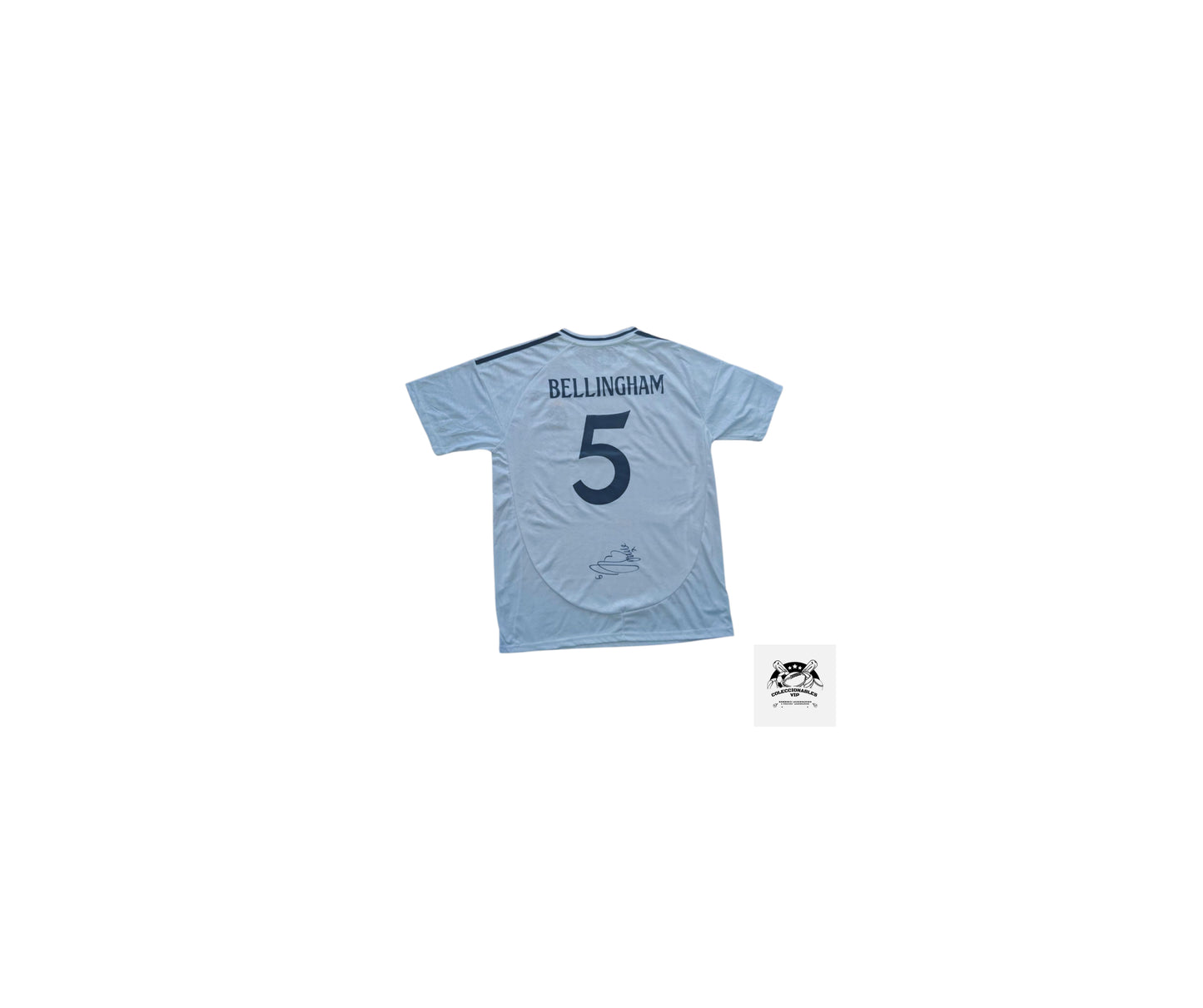Jude Bellingham playera Real Madrid autografiada y con la inscripción de su número y su nombre certificada por Beckett BP67074