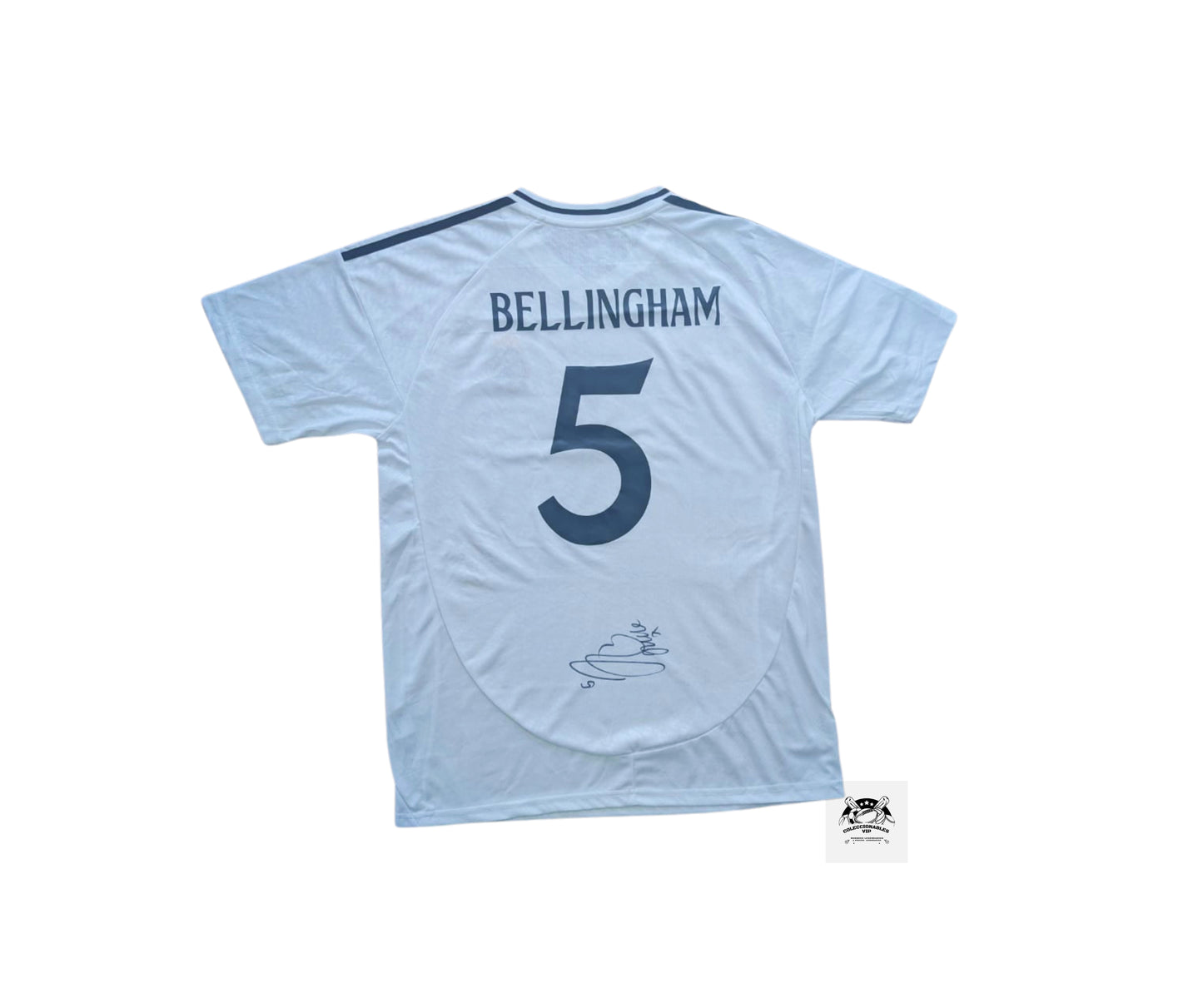 Jude Bellingham playera Real Madrid autografiada y con la inscripción de su número y su nombre certificada por Beckett BP67074
