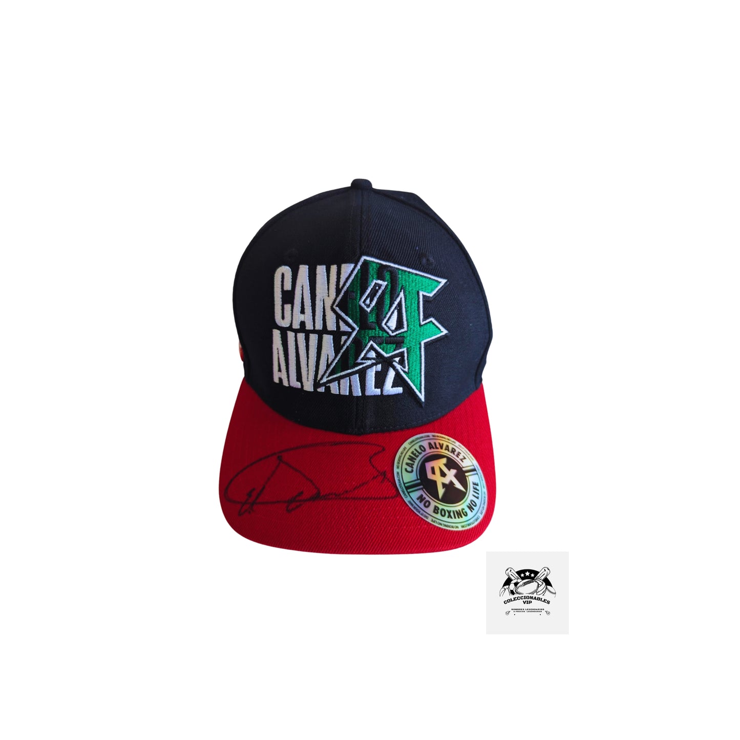 Saúl “Canelo” Álvarez Gorra autografiada firma certificada por Beckett AB07874