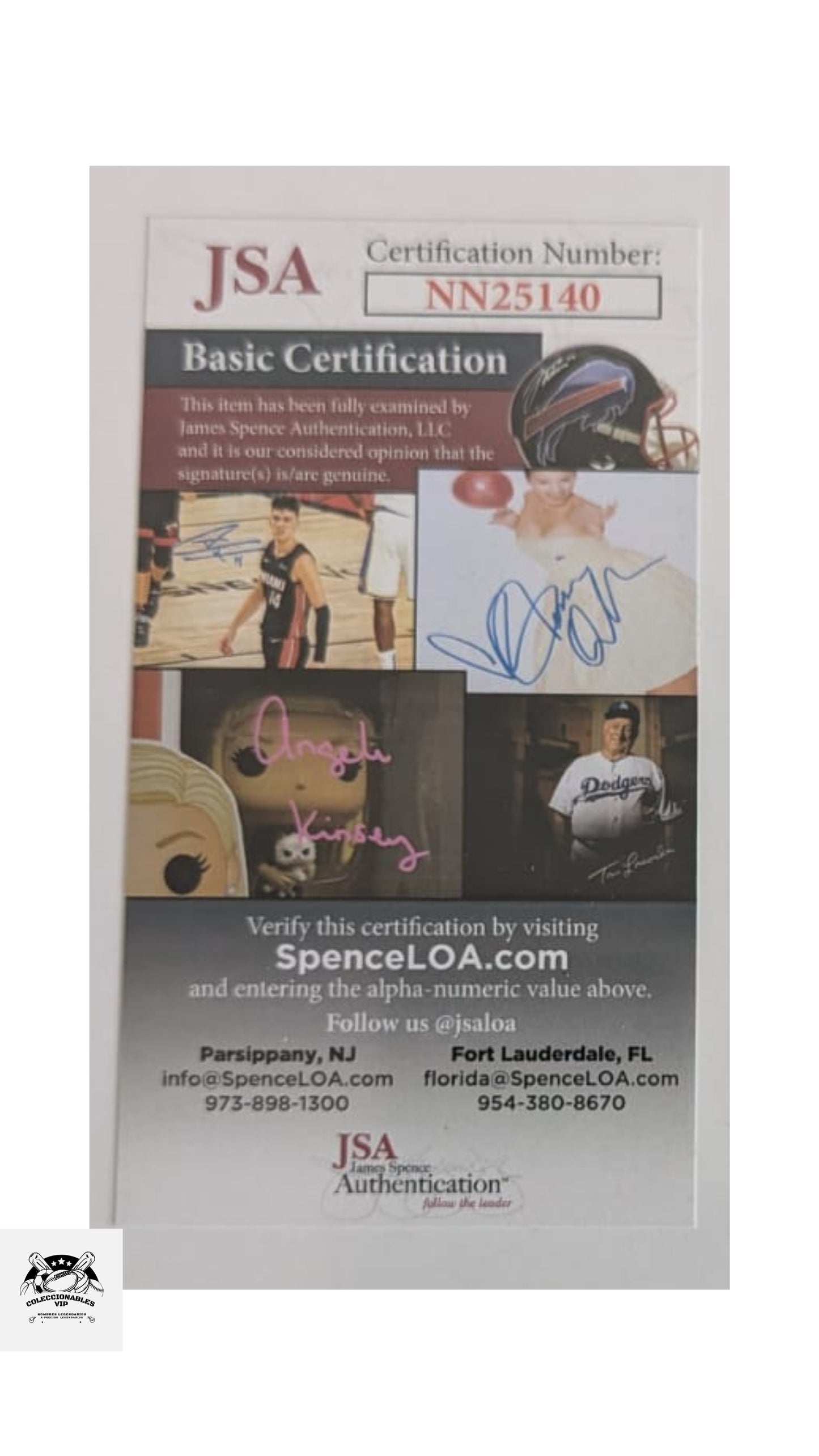 Tony Hawk fotografía autografiada certificada por JSA NN25140