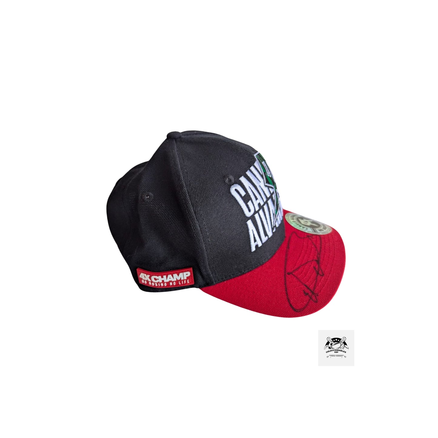 Saúl “Canelo” Álvarez Gorra autografiada firma certificada por Beckett AB07874