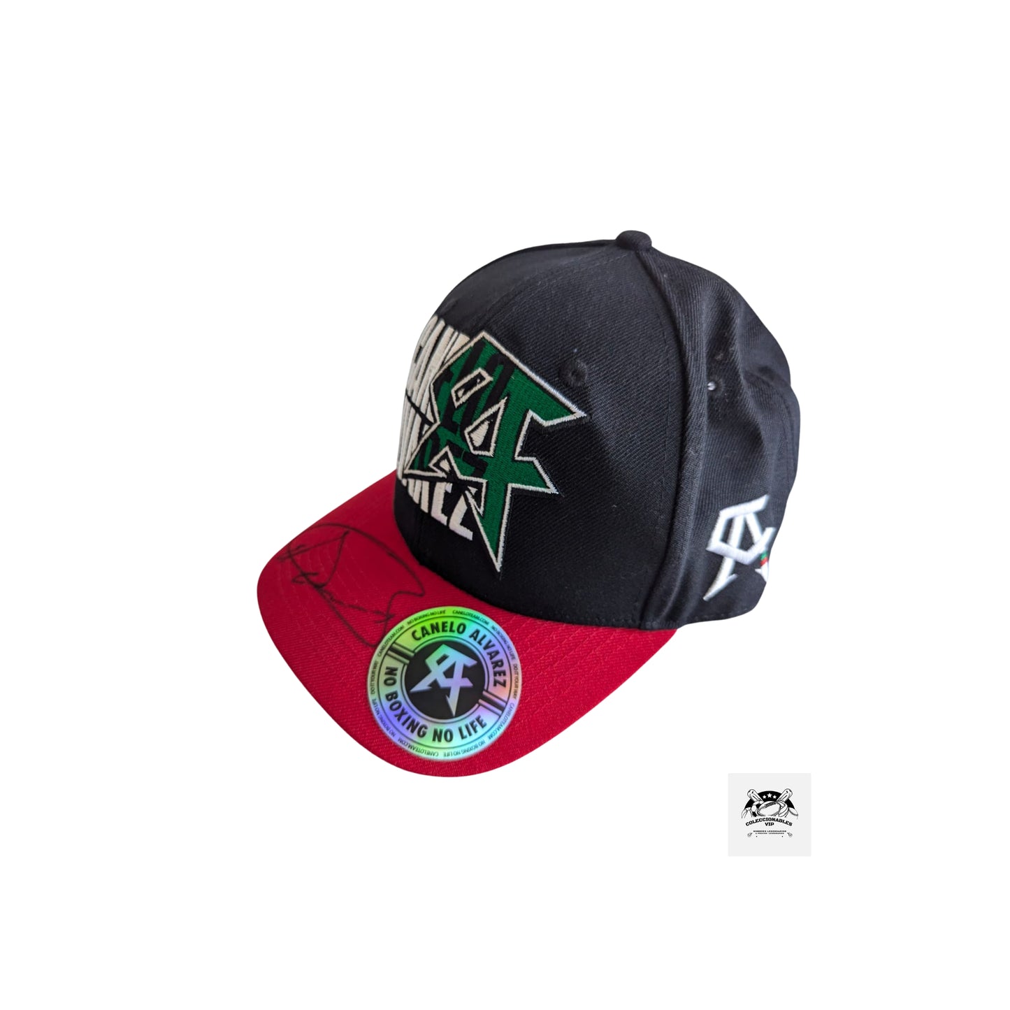 Saúl “Canelo” Álvarez Gorra autografiada firma certificada por Beckett AB07874