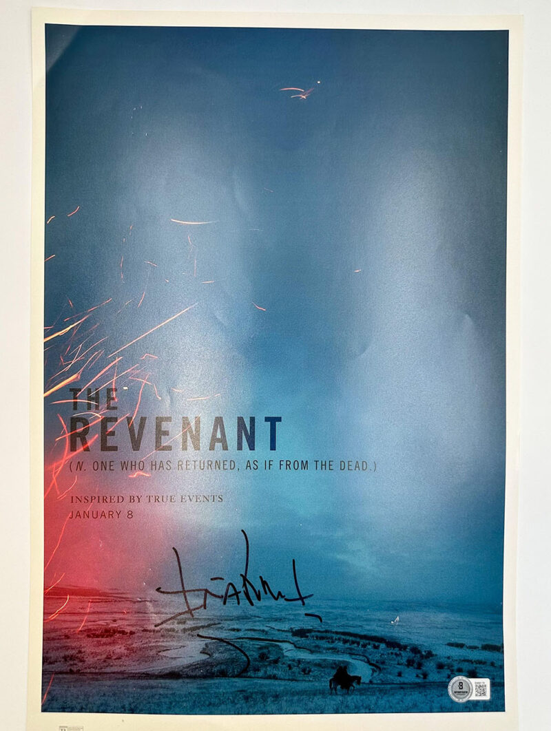 Alejandro González Iñarritu fotografía autografiada firma certificada por Beckett BM98179