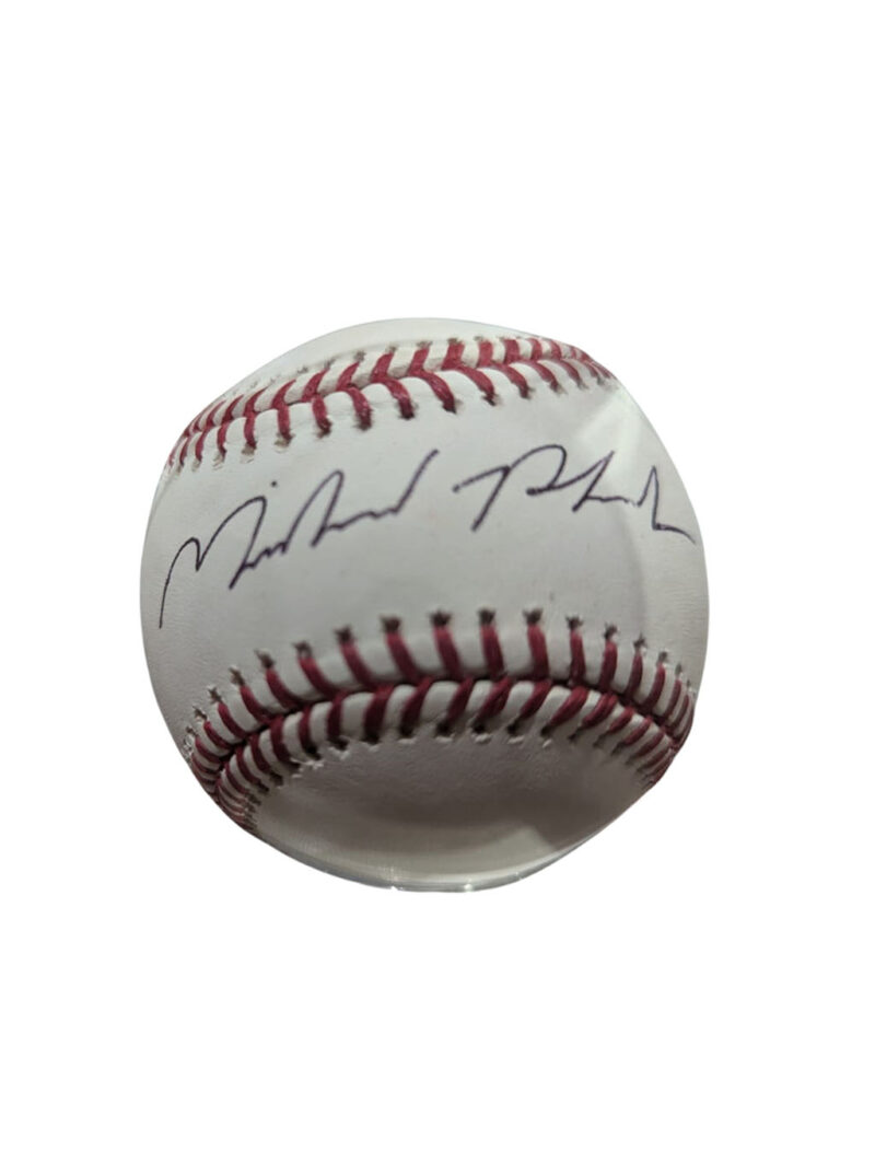 Michael Phelps Pelota Raelings Baseball autografiada certificado PSA/DNA AE65346