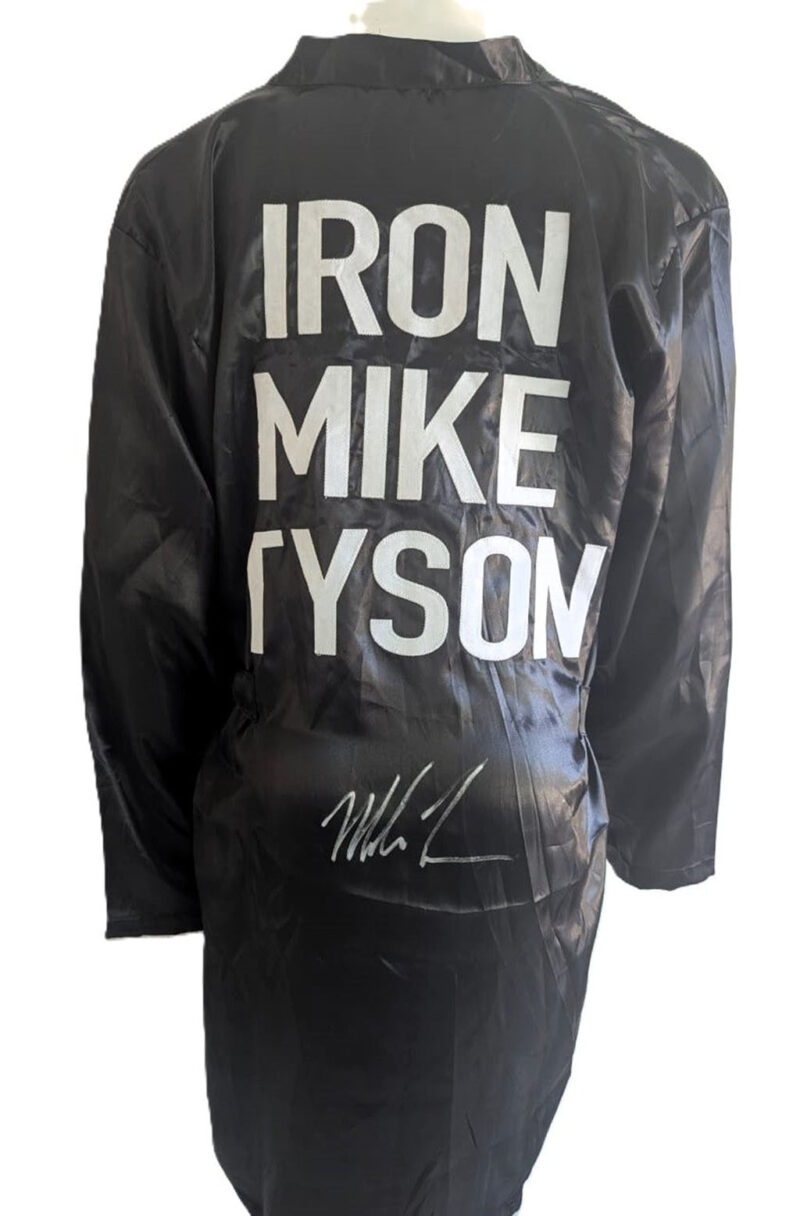 Mike Tyson Bata Boxeo autografiada certificada por PSA 1C72464
