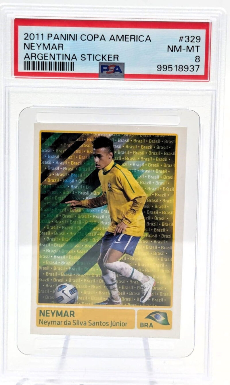 Neymar Jr Tarjeta Brasil Copa America graduada por PSA 99518937.
