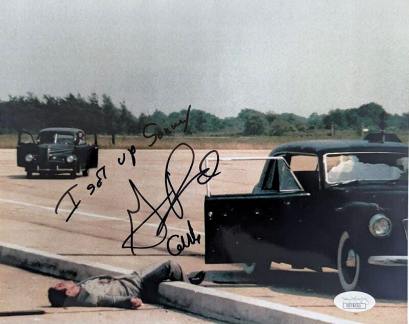 Gianni Russo “Carlos Rizzi El Padrino” Fotografía Autografiada firma certificada por JSA DD78353