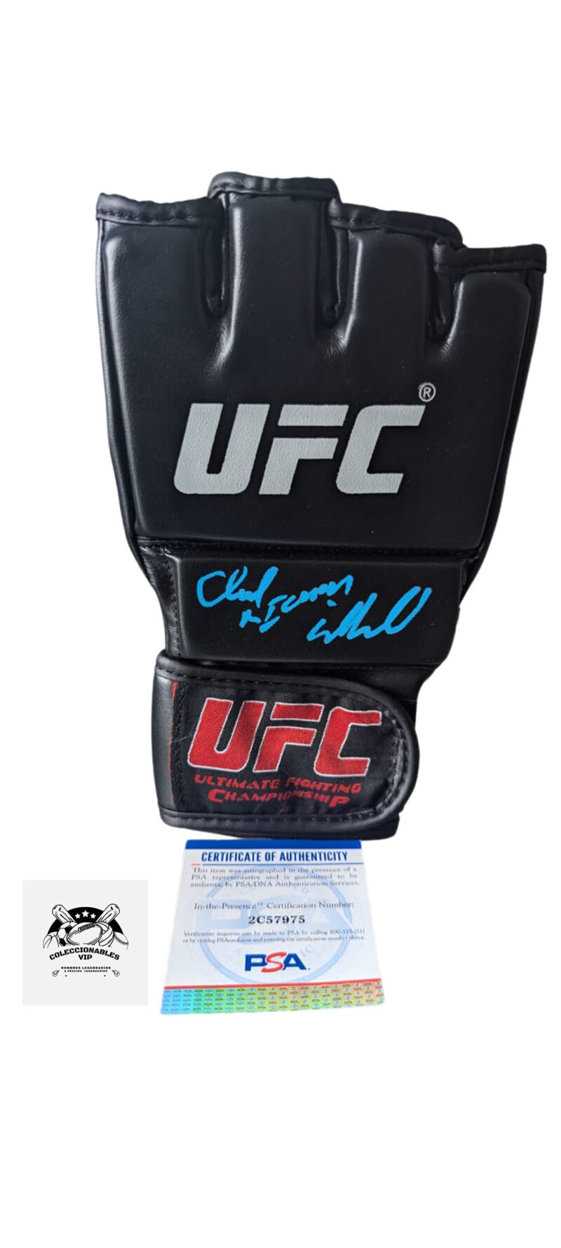 Chuck Liddell “The Iceman” guante autografiado certificado por PSA 2C57975