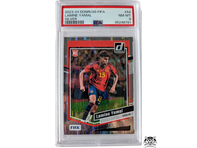 Lamine Yamal tarjeta España 2023 - 2024 Donruss FIFA Silver PSA 95248781