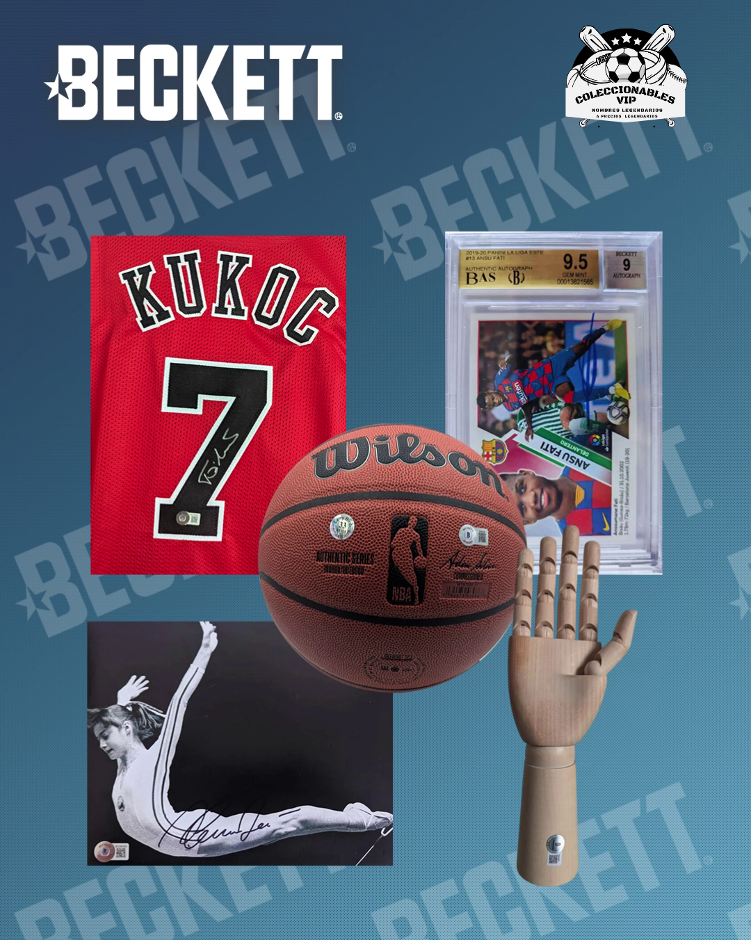 Conoce 5 puntos para verificar si tus artículos coleccionables están certificados por Beckett.